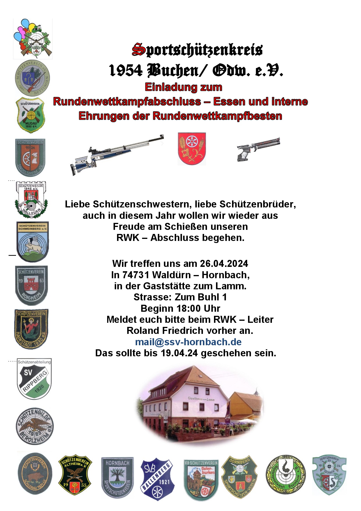 Einladung RWK Abschluss